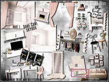 REIGN.- BABE CAVE OTTOMAN (GOLD)- # 17 3