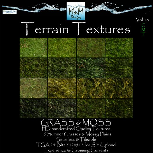 Terrain Textures Vol 18 GRASS from ***MnM Designs***