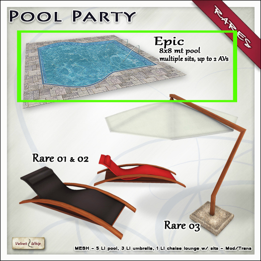 [V/W] Pool Party Gacha EPIC RARE