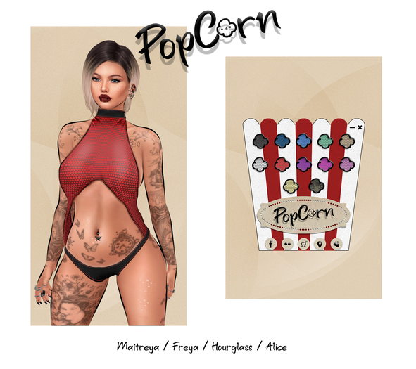 PopCorn - Eva Swimsuit - FATPACK 