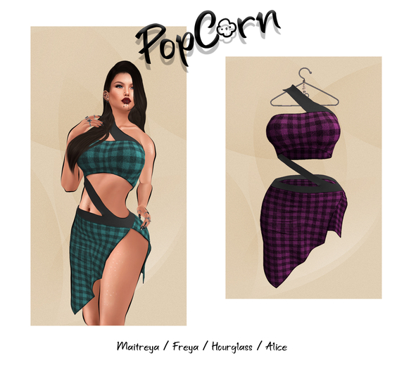 PopCorn - Karen Dress - Pink 