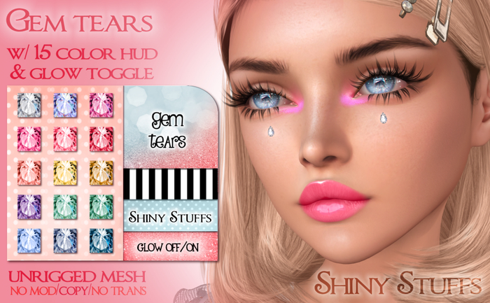~Shiny Stuffs~ Gem Tears w/ HUD 