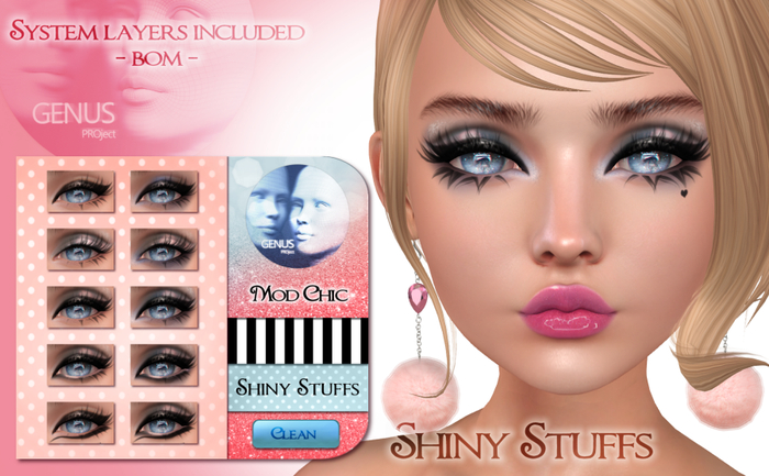 ~Shiny Stuffs~ Genus Mod Chic Appliers/BOM (add me)