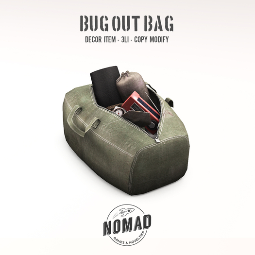 NOMAD // BUG OUT BAG