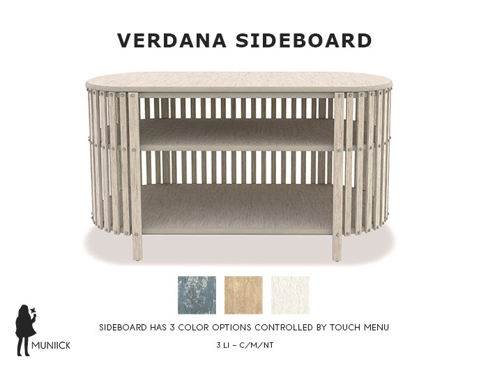 Muniick: Verdana Sideboard (Add Me)