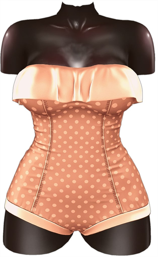 Kaithleen's Retro Mini Romper - Gold