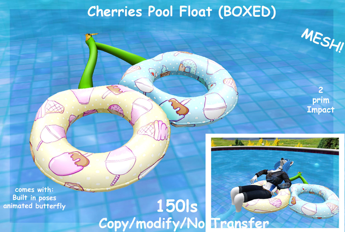 Sweets Cherries Pool Float (BOXED)