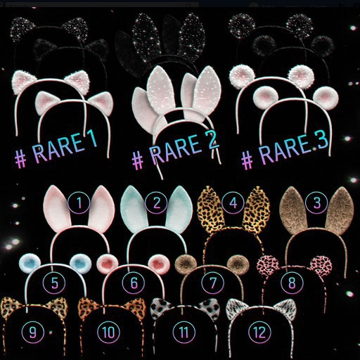 ~MR~Fur & Glam Headbands~ 4