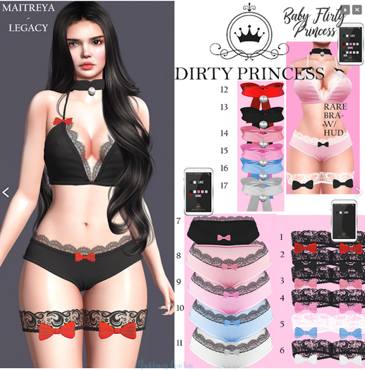 DIRTY PRINCESS- Baby Flirty  Princess -LARA- RARE