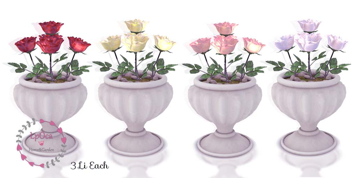 LpOca Urn Flower