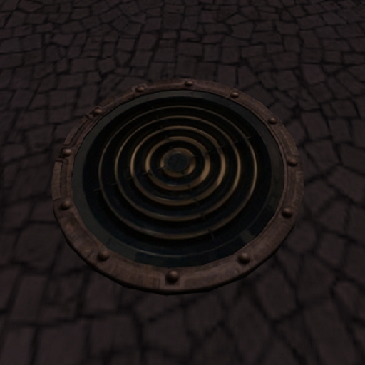Manhole Segments open/close + Sound