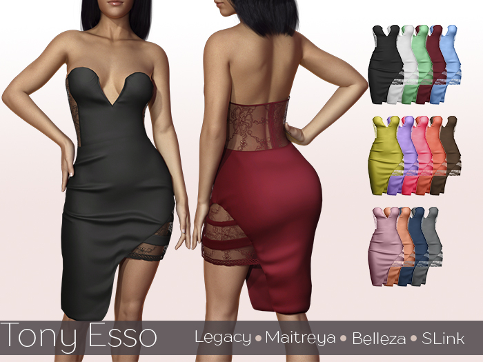 Tony Esso - Abby Dress (FatPack)