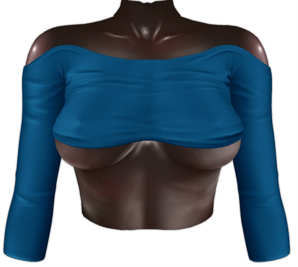 Kaithleen's Redemption Top - Navy