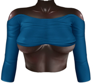 Kaithleen's Redemption Top - Navy