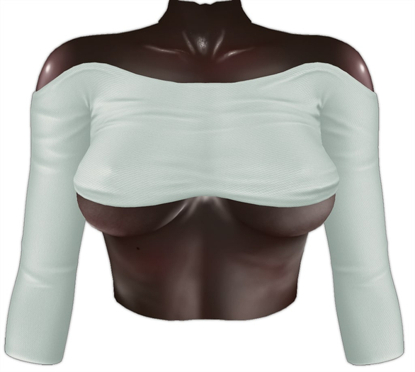 Kaithleen's Redemption Top - Aqua