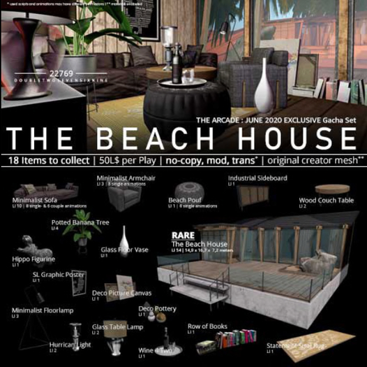 22769 - Beach Pouf - COMMON