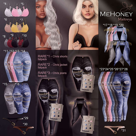 MeHoney - Chris Jeans - RARE 3