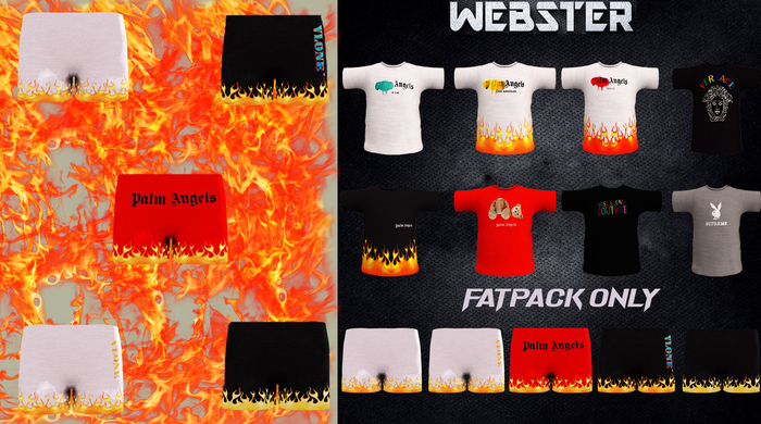 {W} - YOUTH SHIRTS FATPACK WITH SHORTS