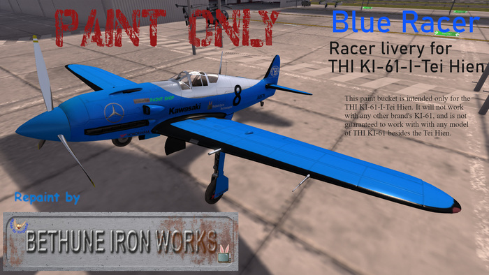 ~BIW~ KI-61 Blue Racer
