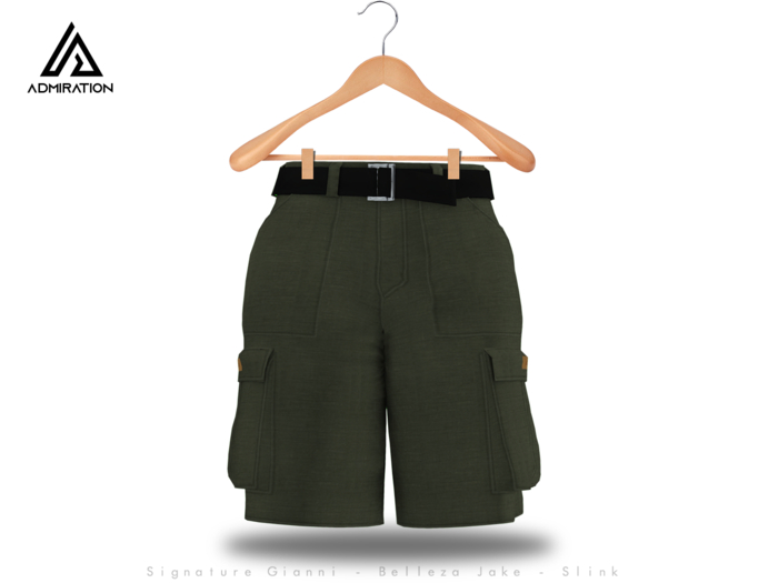 Admiration - Street style Cargo Khaki Green Jake Gianni Slink