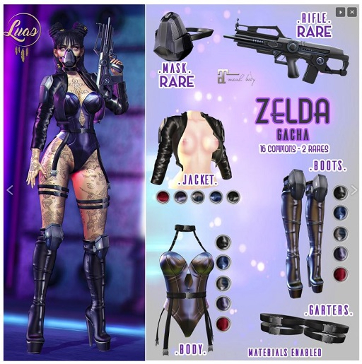 Luas Zelda Jacket Blue