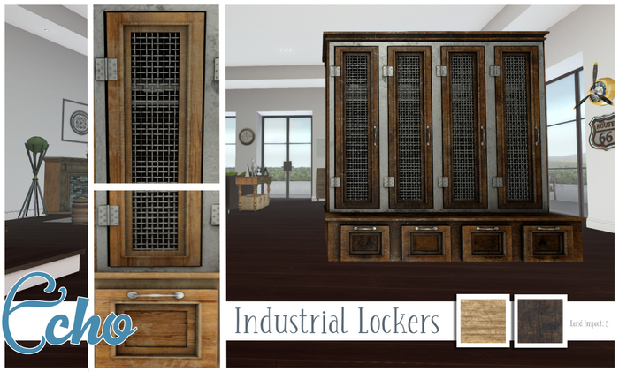 Echo - Industrial - Lockers - Style 2