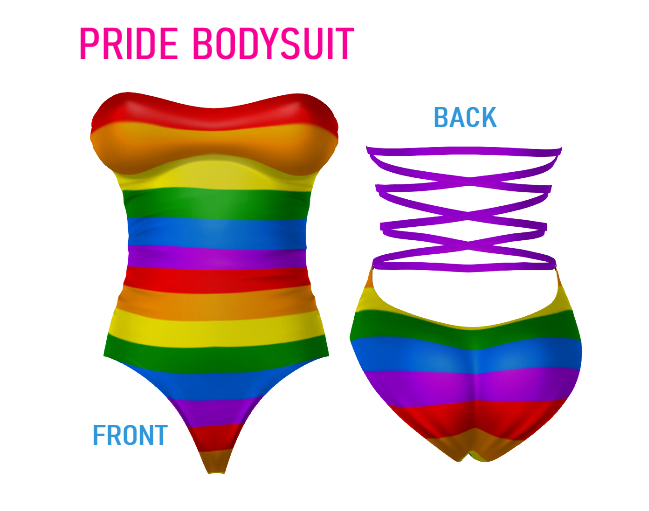 DEMO PRIDE COLLECTION Bodysuit