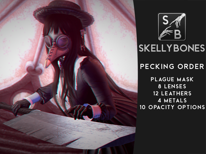 Skellybones -- Pecking Order - Plague Mask {Add to unpack}