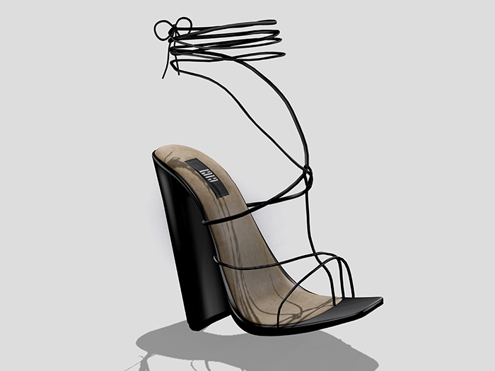 G. YVETEE HEEL BLACK