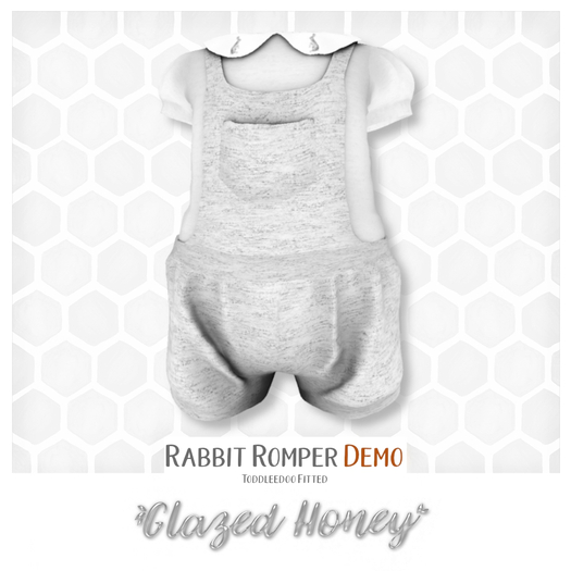 {Glazed Honey} Rabbit Romper TDF - Demo