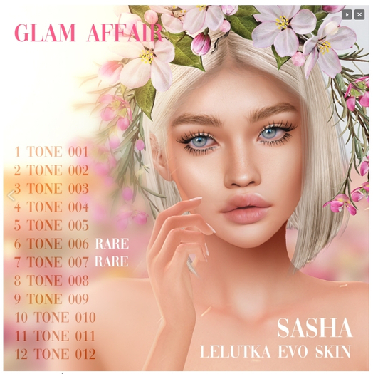 Glam Affair - Lelutka Applier - Sasha 010