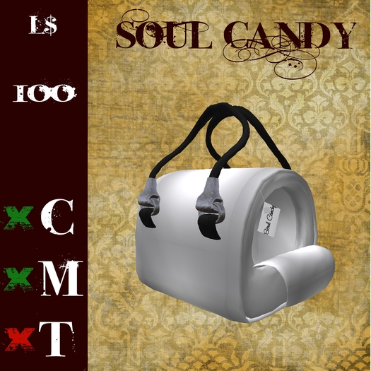 Designer Pet bag - White (Boxed)