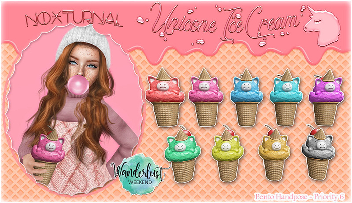Noxturnal - Unicone IceCream - FATPACK (ADD ME)
