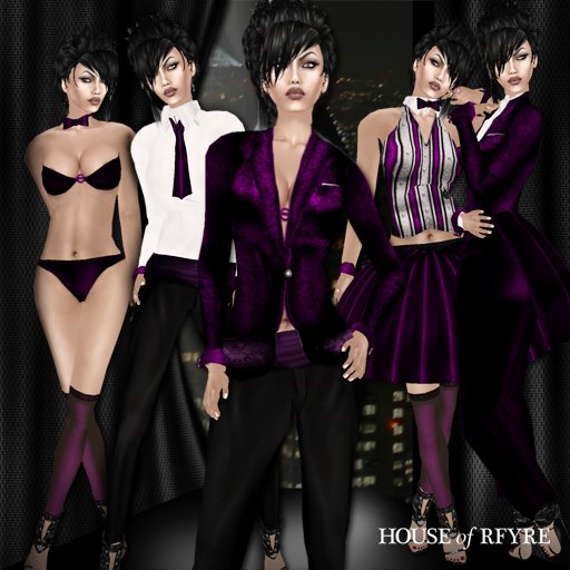 RFYRE WINTERTIDE TUX WOMEN'S PURPLE