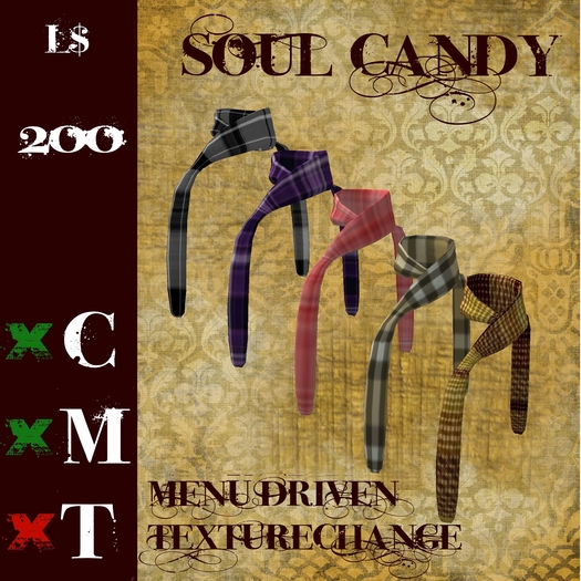 Soul Candy Over the Shoulder Scarf - Plaid Texturechange(Boxed)