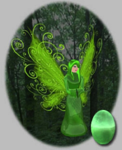 Wyrmwood Fairies Uncommon Glitter Lime