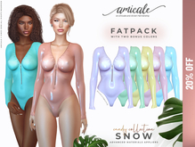 Snow Bodysuit CC ➔ FATPACK *materials | bom | rlv*