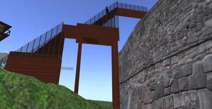 P Low Redwood Staircase Package