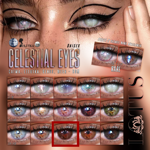 LOTUS. Celestial Eyes 13 BOX