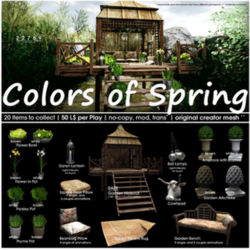 22769 - Garden Hideout - RARE