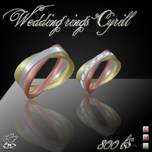 Wedding Rings Cyrill