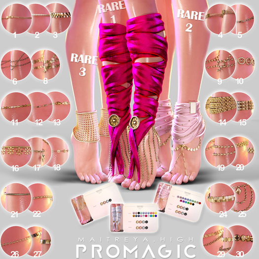 PROMAGIC Saaki Anklets-Rare1 -RARE