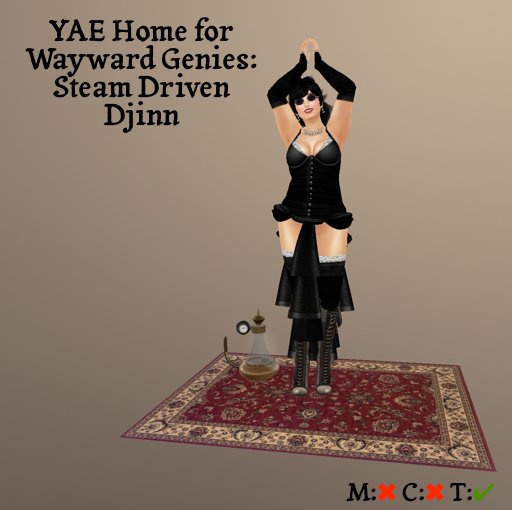 YAE Home for Wayward Genies: Steam Driven Djinn