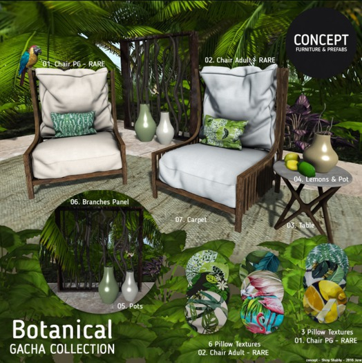 Concept} 03.Botanic. Table