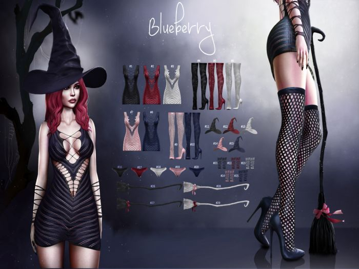 #9 Blueberry - Secret / COMMON / Boots - Maitreya - Pixie