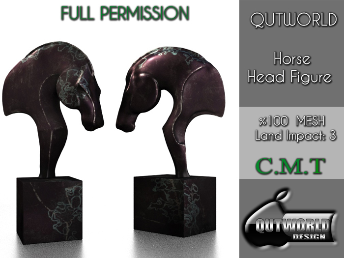 .::QUTWORLD Horse Head Figure::.FP Unpack (ADD)