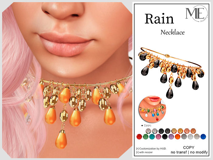 ME Rain Necklace v2 (Boxed. Wear me)