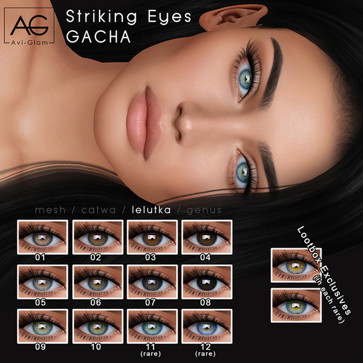 AG. Striking Eyes Gacha - Lelutka - 06