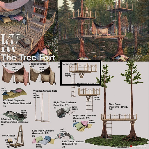 KraftWork . The Tree Fort . Fort Clutter