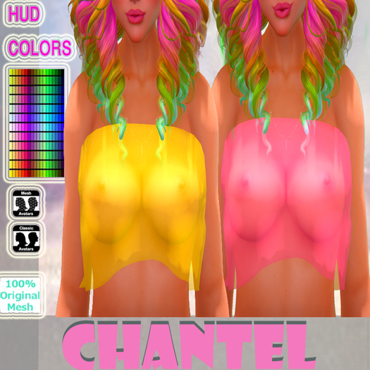 ::CH::CU Top(Lace) with Hud-ALL (Colors)